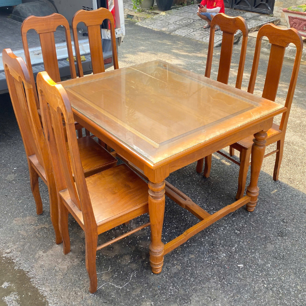 bo-ban-6-ghe-go-gõ-cao-cap-nhu-moi