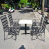 Thanh lý bộ bàn ghế sắt cafe mỹ nghệ