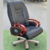 Ghế xoay Giám đốc bọc da khung gỗ cao cấp mới 100%