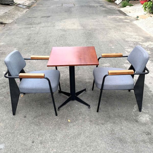 Thanh lý ghế đơn sofa cafe Napa chân phi tiễn cao cấp