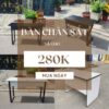 Bàn Chân Sắt Xả Kho – Bàn Làm Việc Tồn Kho Giá Từ 280K