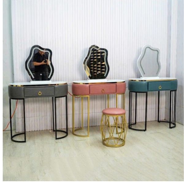 Bộ bàn trang điểm mini kiểu Bắc Âu sang trọng