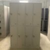 Tủ locker sắt 8 cánh treo áo quần mới 100%