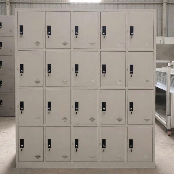 Tủ locker sắt 20 ngăn 5 buồng cao cấp